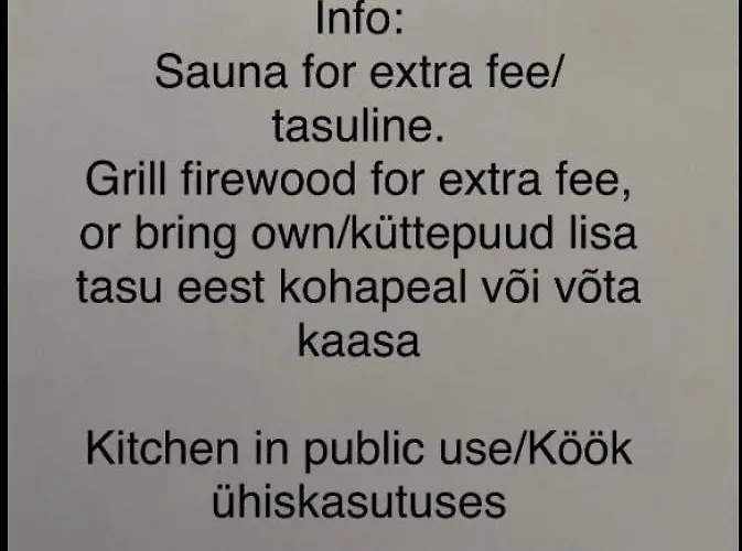 Ranna Majake, , Peipsi Talu Camping *